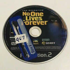 PS2 No One Lives Forever For Playstation 2